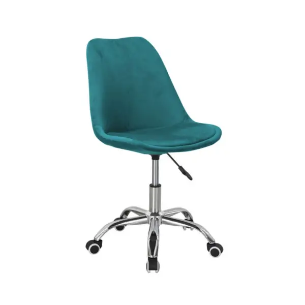 Krzesło obrotowe velvet zielone QZY-402CV
